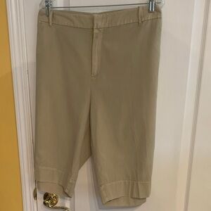 Women's Tan Cargo Shorts